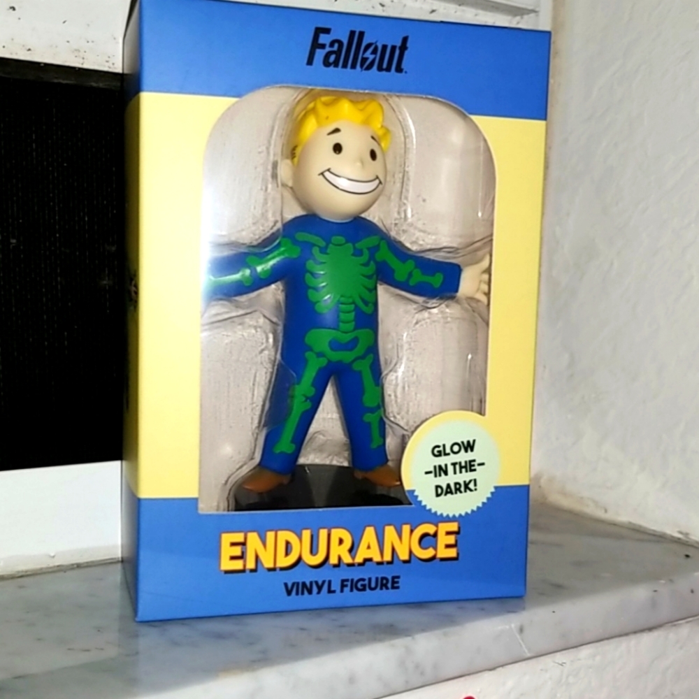 Fallout Glow in The Dark Vinyl Figure- Endurance